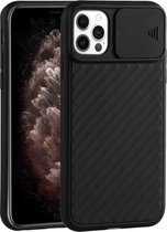 GSMNed – iPhone 11 Pro Max Zwart – hoogwaardig siliconen Case Zwart – iPhone 11 Pro Max Zwart – hoesje voor iPhone Zwart – shockproof – camera bescherming