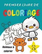 Premier livre de coloriage 1-3 Animaux à colorier