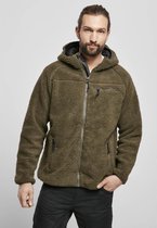 Urban Classics Jacket -7XL- Teddyfleece Worker Groen