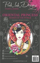 Pink Ink Designs Clear stamp - Orientaalse prinses - A5 - Set van 8