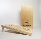 Officiële Cornhole Set (120x60cm) Inclusief 2 Boards, 2x4 Cornhole Zakjes / Bags