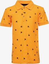 TwoDay jongens polo met palmbomen - Oranje - Maat 146/152