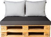 Palletkussen Set Madagaskar Light-Grey 7364 - Cartenza Graphite