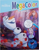 Disney's Frozen "Olaf" Kleurboek +/- 120 kleurplaten + Stickers