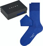 FALKE Airport Pocket Square Box hoge kwaliteit ademend mid-rise warme dikke winter ondoorzichtig geschenkset Merinowol Katoen Blauw Heren sokken - Maat 45-46