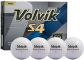 Volvik Vivid S4 golfballen, wit (een dozijn) - 12 stuks