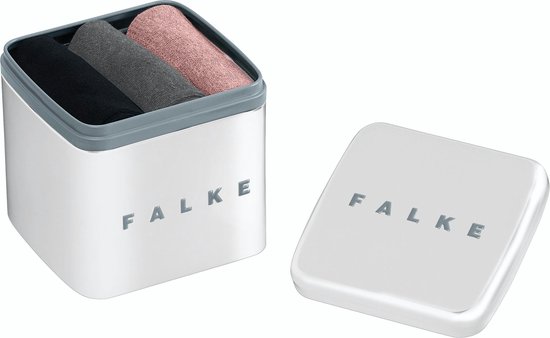 FALKE Happy Box 3-Pack Chaussettes Femme - Multicolore - Taille 35-38