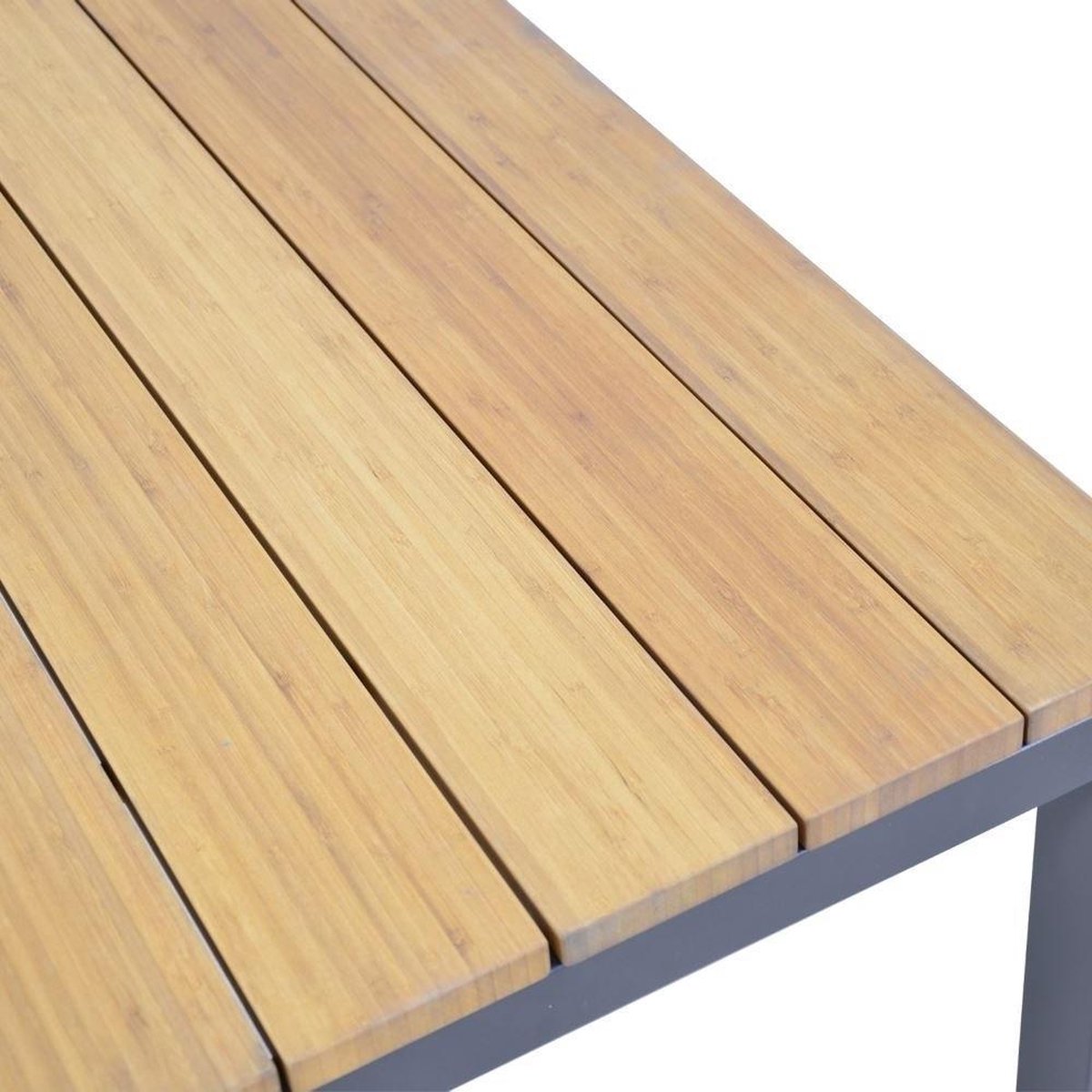 Lesli Living Salon lounge Donnan - aluminium - gris
