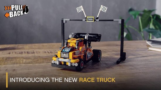 LEGO Technic Le camion de course 42104 - Kit de construction (227 pièces) |  bol.com