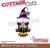 CottageCutz Warlock Gnome with Cauldron (CC-821)