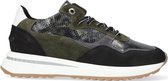 Floris Van Bommel 85351 Lage sneakers - Leren Sneaker - Dames - Groen - Maat 37