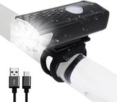 LED Fietslamp-Fietsverlichting USB oplaadbaar-Voorlicht en Achterlicht-Oplaadbare USB Led Fietslamp-Waterdicht