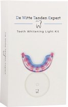 De Witte Tanden Expert | Luxe tandenbleekset | Snel resultaat | Zonder peroxide (0%) | Nieuwste LED-licht technologie