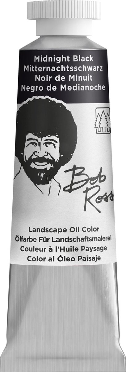 Bob Ross Midnight Black Olieverf - Zwarte Verf - 37ml