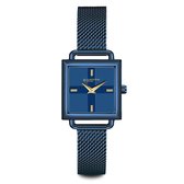 Glanzstücke München Damen-Uhren Analog Quarz One Size Blau 32018584