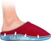 Happy Shoes Gel Slippers Red Maat 38/39 - Gelzolen - Sloffen