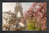 JUNIQE - Poster in houten lijst Cherry Blossom -40x60 /Roze