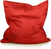 Drop & sit zitzak - Rood - 130 x 150 cm - binnen en buiten
