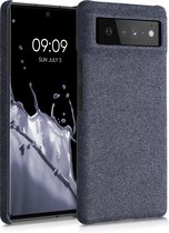 kwmobile hoesje voor Google Pixel 6 - beschermhoes van stof - donkerblauw