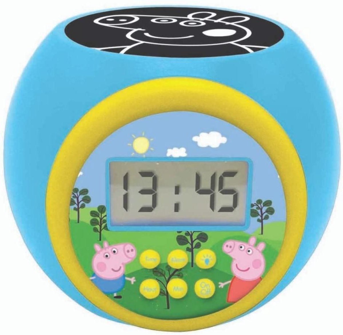 Peppa Pig Projector wekker met timer