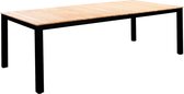 Yoi Diningtafel Arashi Teak-Black 220 x 100 cm