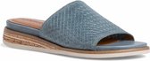 Tamaris Dames Sandaaltje 1-1-27237-36 847 blauw Maat: 40 EU