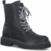 Marco Tozzi Dames Half laarsje 2-2-26294-27 010 zwart F-breedte Maat: 37 EU