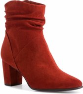 Marco Tozzi Dames Half laarsje 2-2-25307-27 512 rood F-breedte Maat: 36 EU