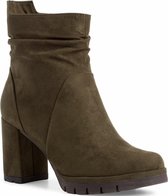 Marco Tozzi Dames Half laarsje 2-2-25421-27 722 groen F-breedte Maat: 36 EU