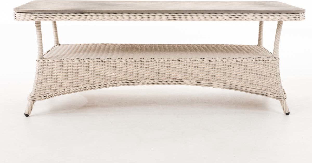 CLP Pandora - Loungetafel parelwit 160x80 cm