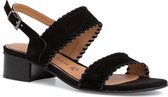 Marco Tozzi Dames Sandaaltje 2-2-28236-36 001 zwart F-breedte Maat: 38 EU