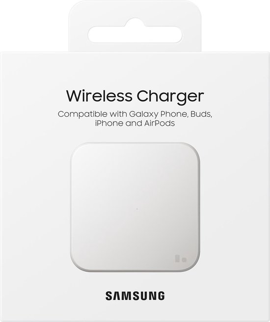 Samsung Wireless Charger Pad - Draadloze Oplader - zonder travel adapter - 9W - Wit