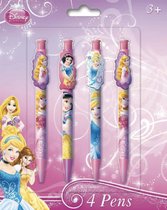 Disney Princess - Balpennen - 4 Pennen - Pennen set
