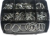 RVS ringen assortimentsbox 65 stuks