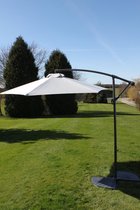 Garden Market Place kantelbare zweefparasol, doorsnede 270 cm met slinger - Crème