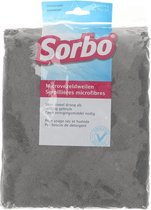 SORBO - Vadrouille en microfibre - 50x60cm - Gris - 2 pièces