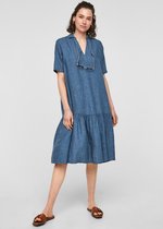 S.oliver blousejurk Blauw Denim-38