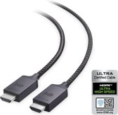 Cable Matters 300047-5M HDMI naar HDMI glasvezelkabel - Gecertificeerd - 8K 60Hz - 48Gbps - Dynamische HDR eARC ondersteuning - HDMI2.1 - 5m - Zwart