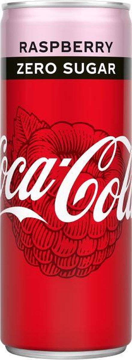 Sucre de Framboise Coca Cola Zero (boîte de 12 x 0, 25 litres NL) | bol