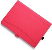 Voor Microsoft Surface Pro 7/7+ Twill Textuur Magnetische Horizontale Flip PU Lederen Case met Pen Slot & Houder (Rood)