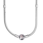 Halsketting Zilver | Zilveren Halsketting | past op Pandora | Pandora compatible | Valentijnsdag kado | lengte 45 cm