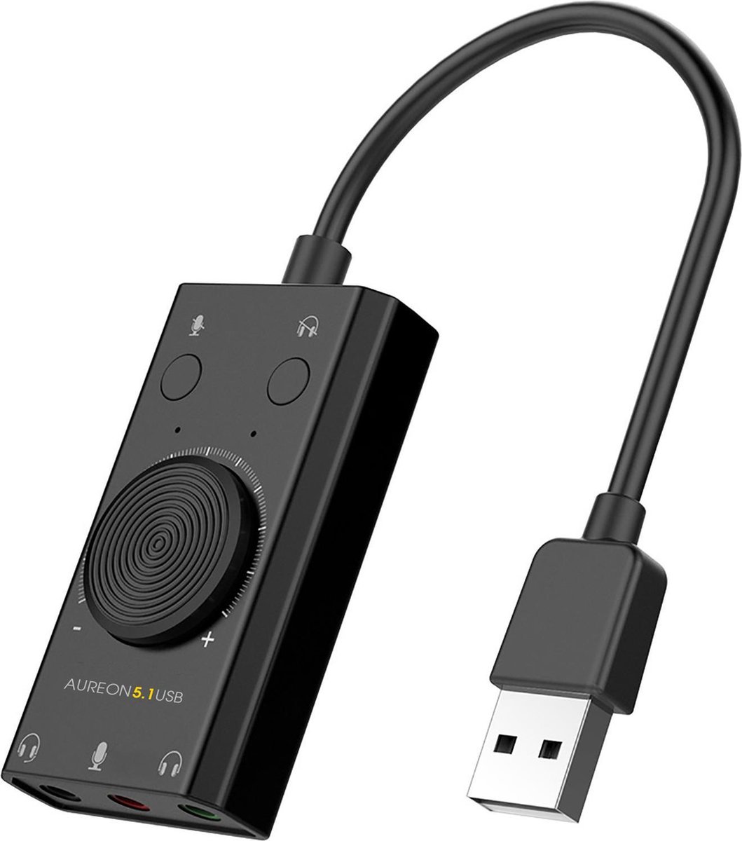 TERRATEC Aureon 5.1 USB - Carte son USB 5.1 compacte MAC & PC - 2 x Casques  et 1 x... | bol