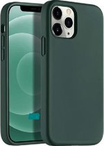 Siliconen back cover case - Geschikt voor iPhone 11 - TPU hoesje Groen