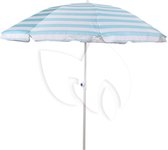 Strandparasol Libra Blauw - Ø2 meter - Inclusief parasolvoet | Lesli Living - Meerdere kleuren verkrijgbaar!