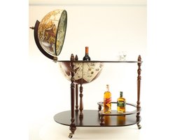 Prachtig Italian Design ZOFFOLI Barglobe VIVALTO 95 cm hoogte.