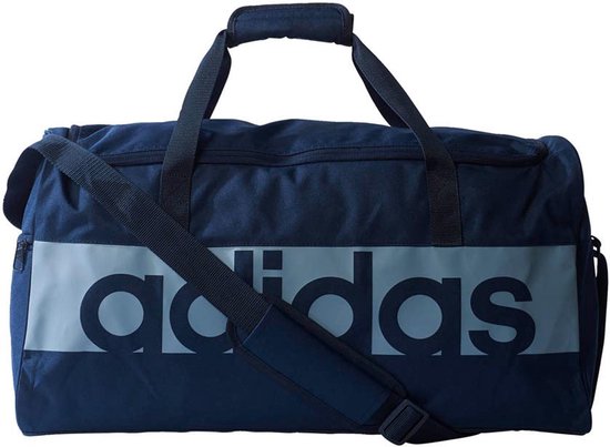 badge masker ontbijt adidas Sporttas - Donker blauw - Licht blauw | bol.com