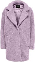 Only Jas Onlaurelia Sherpa Coat Otw 15209080 Lavender Frost Dames Maat - L