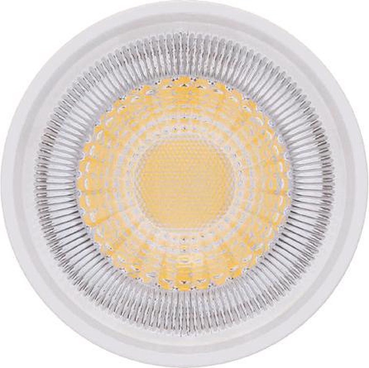 HCFEI Set van 6 LED inbouwspots plat FLAT DIM 120°, 230V, 3W, warm wit