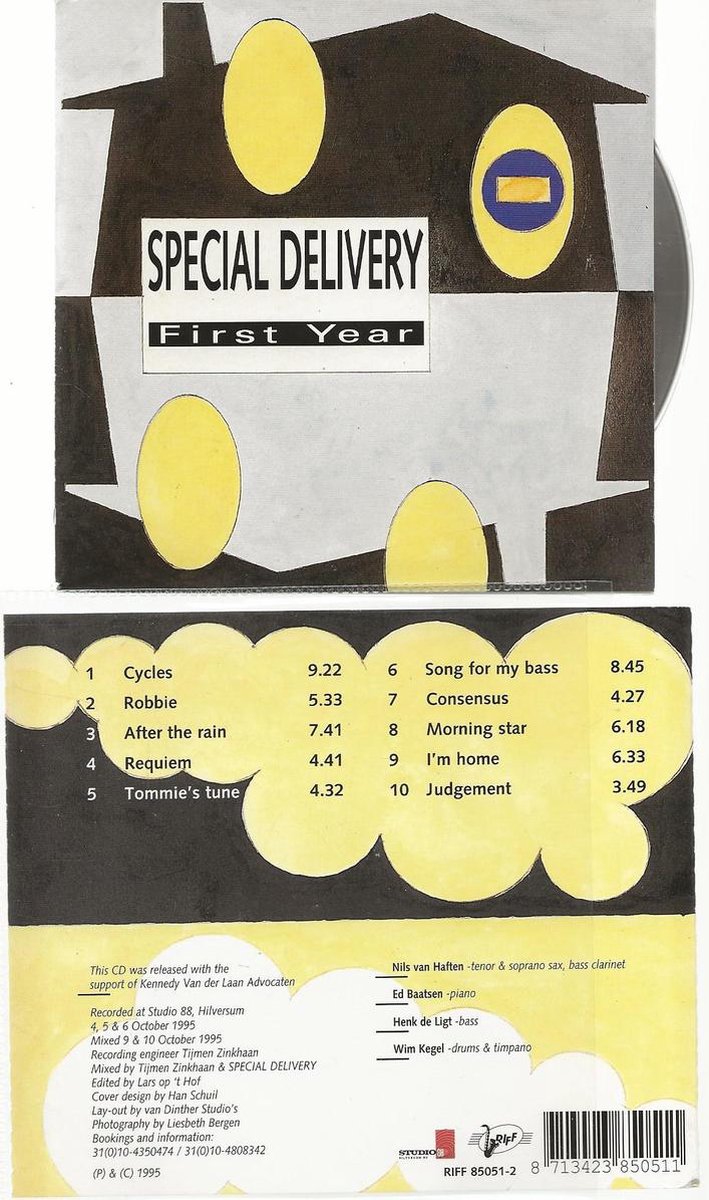 SPECIAL DELIVERY - FIRST YEAR