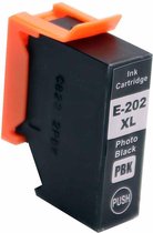 Inkmaster Huismerk Premium Cartridge voor Epson 202 / 202 XL Photo Black fotozwart Epson Expression Premium XP 6000 - XP 6005 - XP 6100 - XP 6105